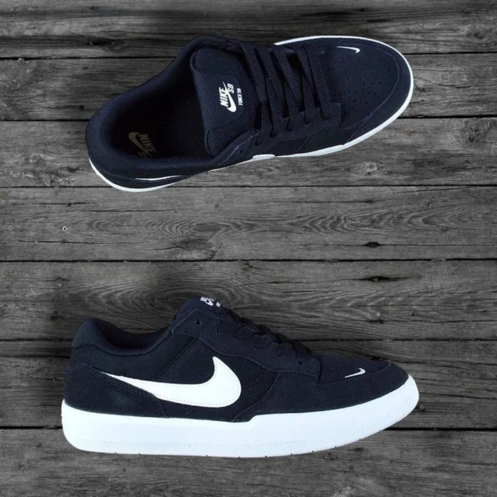 Nike Sb Force 58 Shoes  BlackWhite Brand New